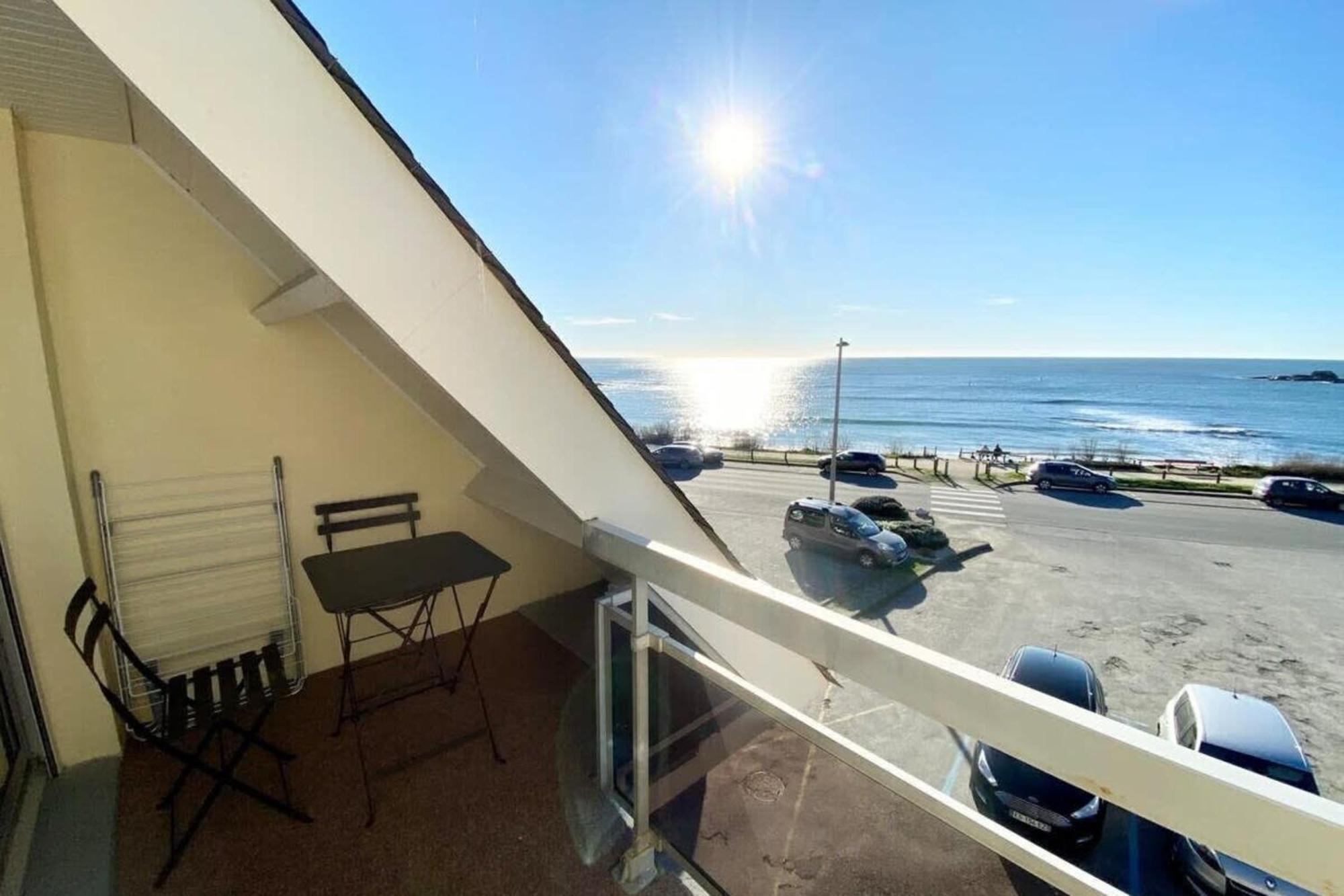 Joli Appartement Top Cosy Vue Mer Imprenable 180 Ploemeur Exterior photo